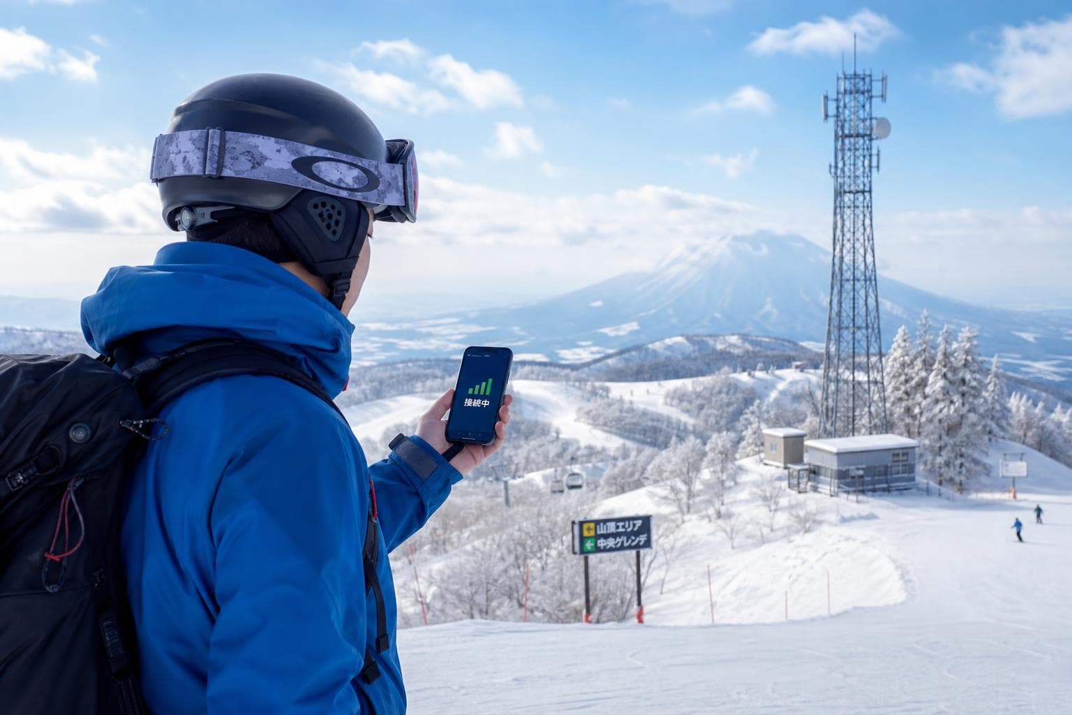 日本滑雪勝地訊號覆蓋地圖,NTT Docomo、SoftBank、au 在滑雪場的覆蓋率比較