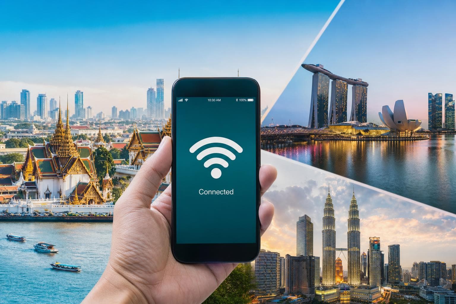 泰國、馬來西亞、新加坡三國 eSIM 多國比較,東南亞上網攻略