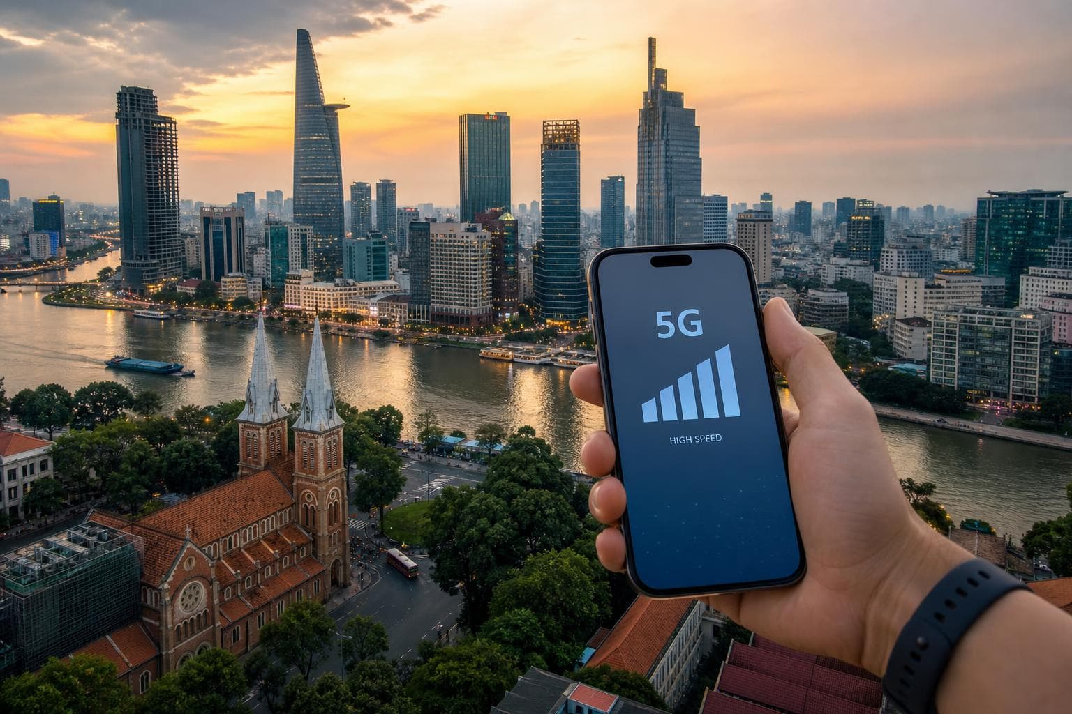 越南eSIM吃到飽CP值2026:Viettel、MobiFone、Vinaphone三大電信完整評比