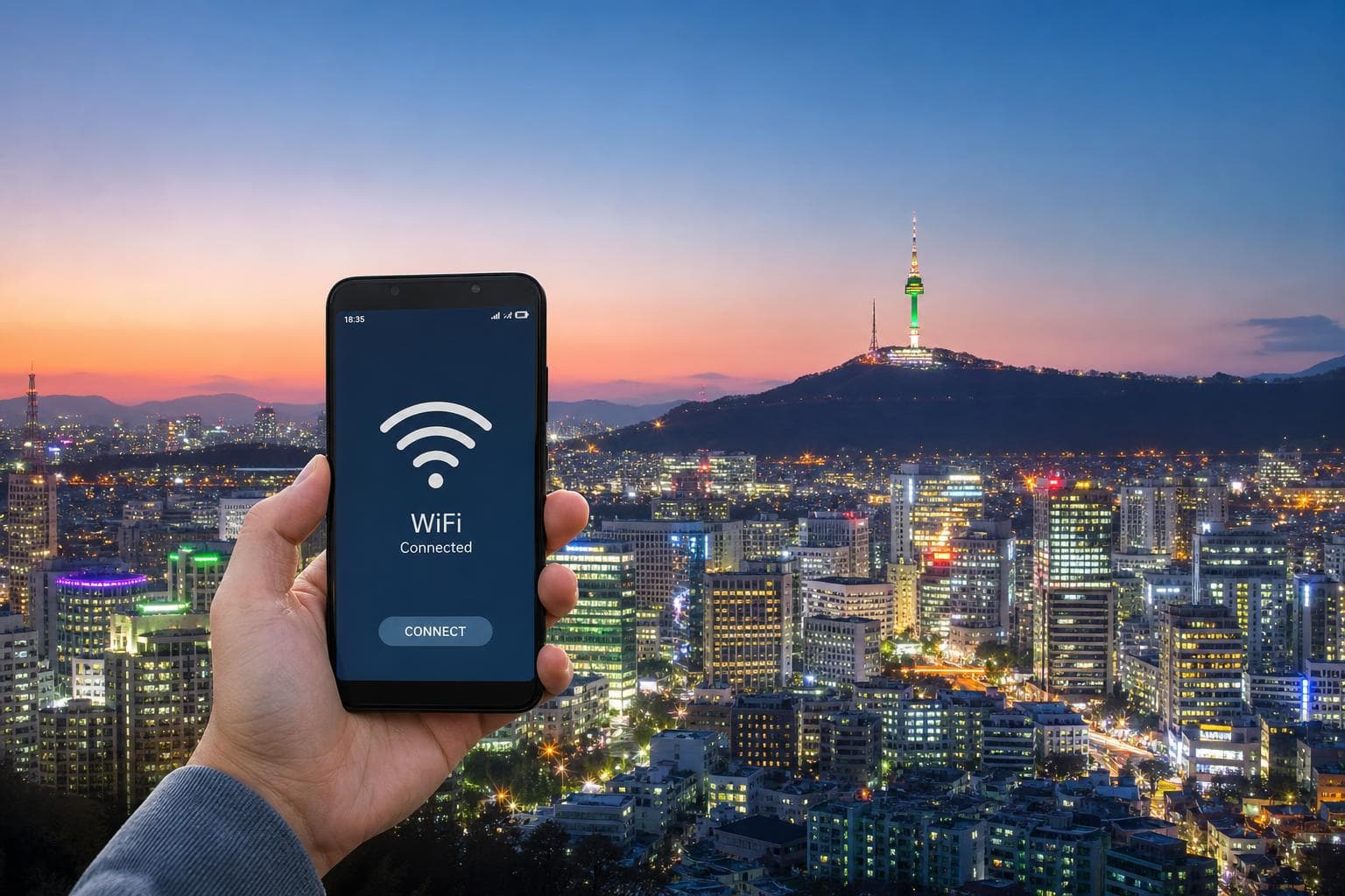 首爾市區 eSIM 網速實測,SK Telecom、KT、LG U+ 三大電信速度比較