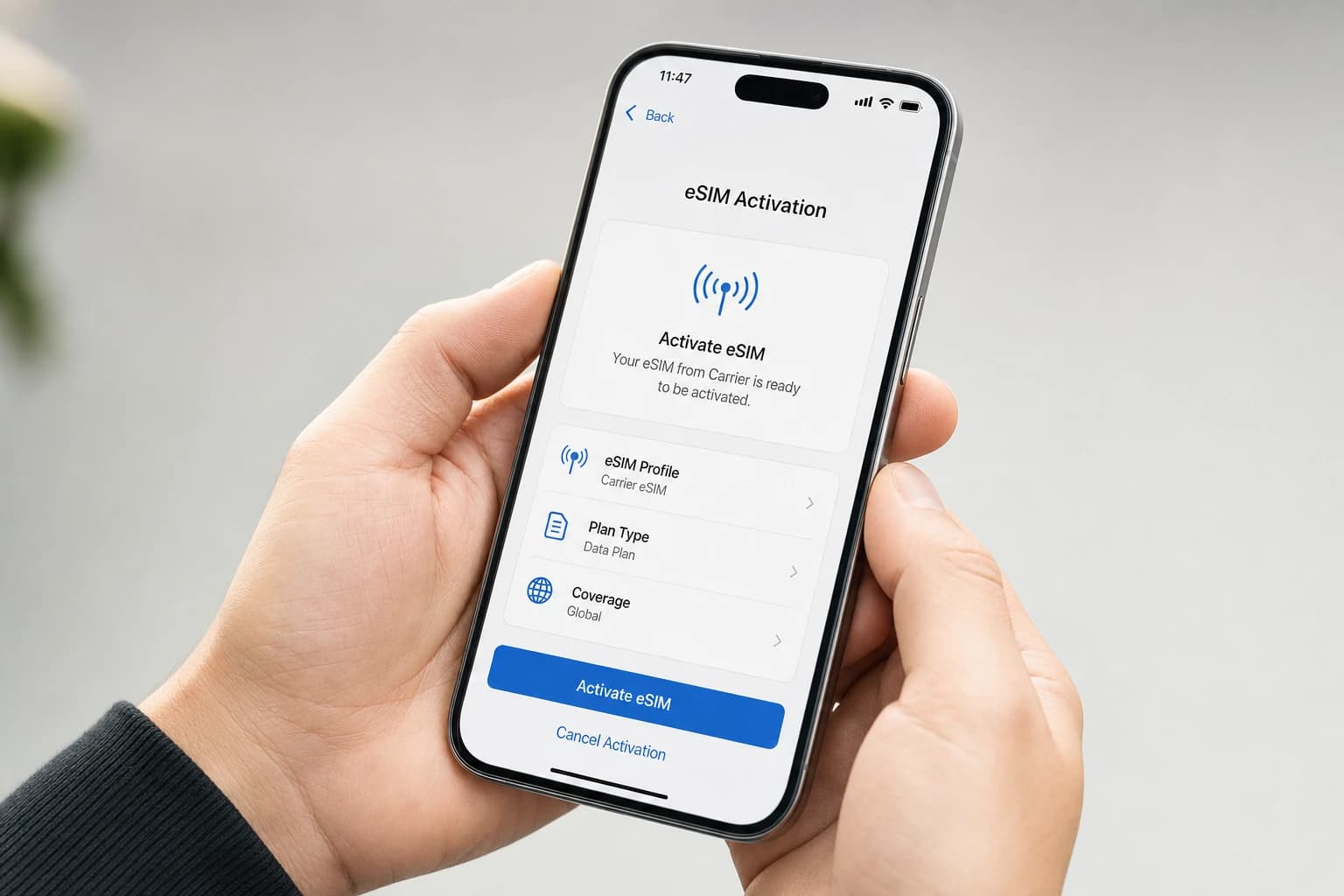 虛擬SIM卡 eSIM 完整解說 — 手機設定 eSIM 安裝教學